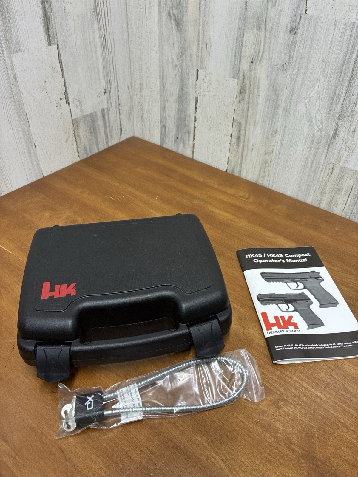 Factory Heckler Koch H&K HK45  Box ,Manual  ,Key & Lock