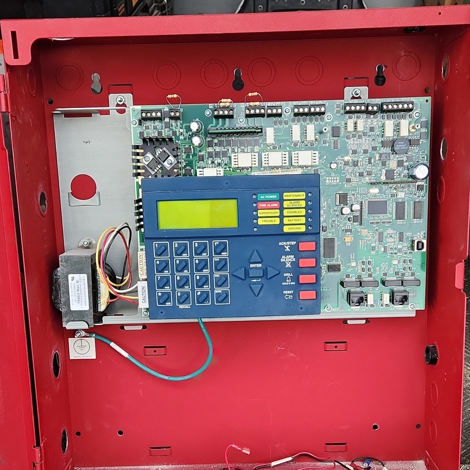 Unimode 200UDLS Addressable Fire Alarm Control Panel, Fire Alarms