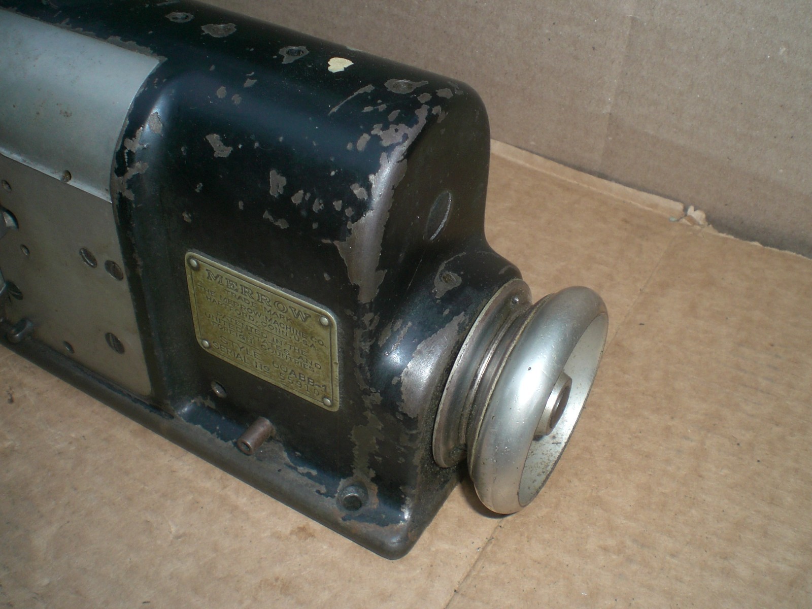 Vintage Merrow Sewing Machine Model 60ABB-1