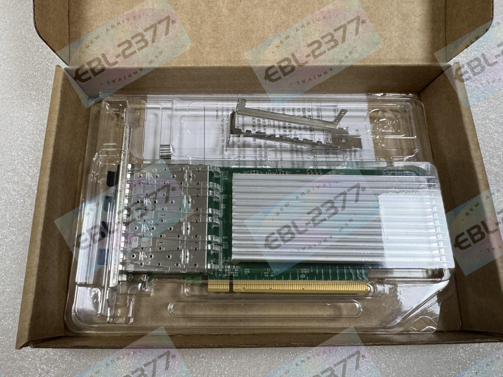 E810-XXVDA4 4-Port 25GbE SFP28 PCIE4.0x16 Server Network Adapter