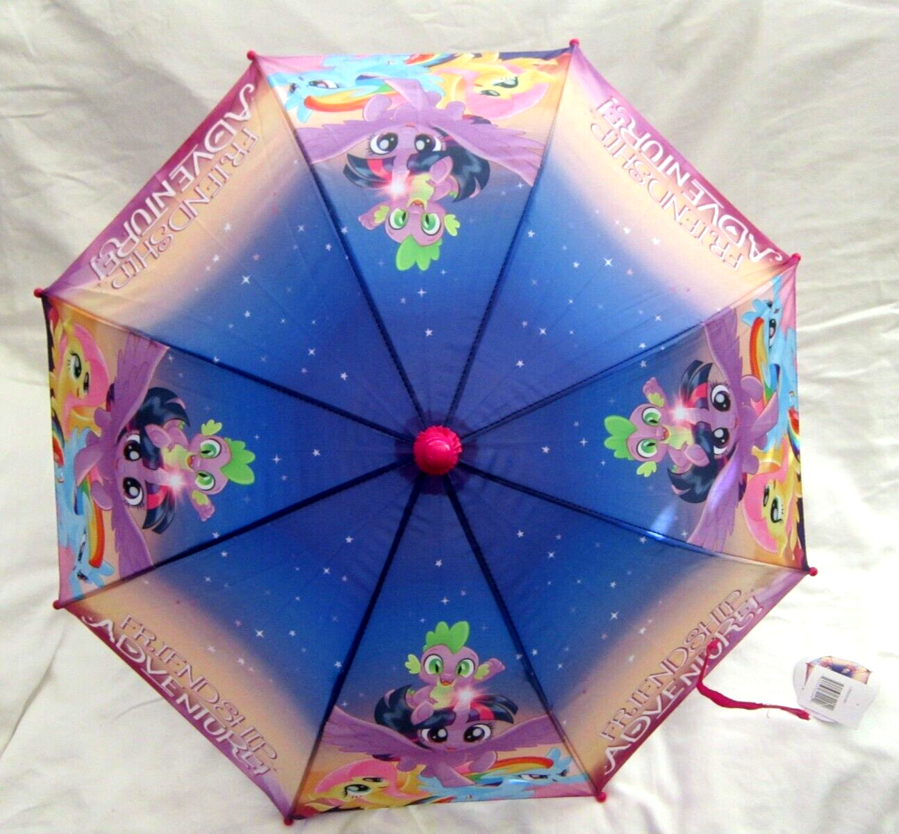 Kid's Unisex 27" Purple My Little Pony&Friends licensed Umbrella!Brand New!