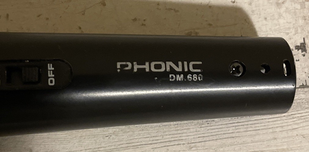 Phonic DM-680 Dynamic Stuido Microphone - No Cod - Mic Only