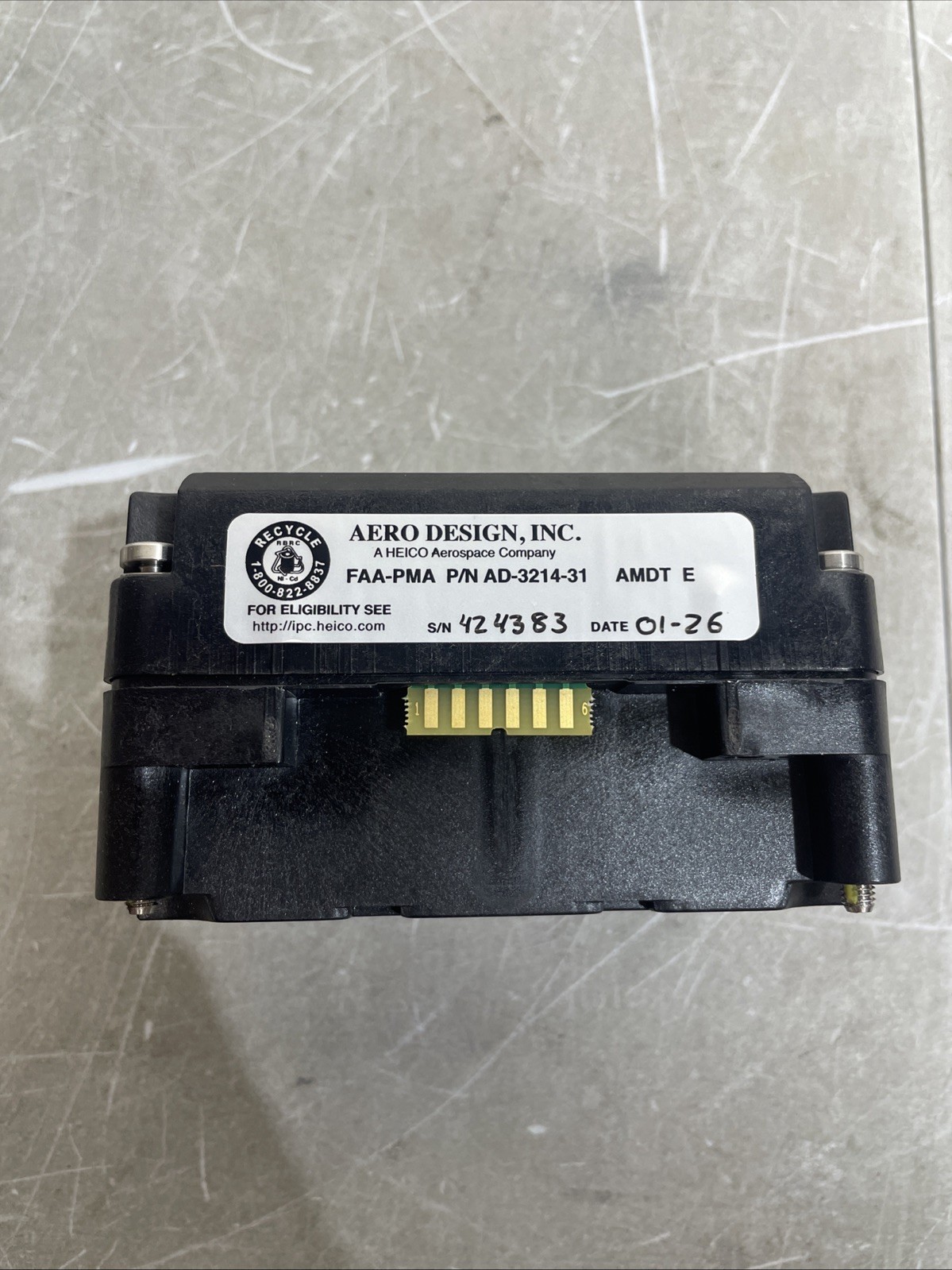 AERO DESIGN INC POWE BATTERY PACK  AD-3214-31