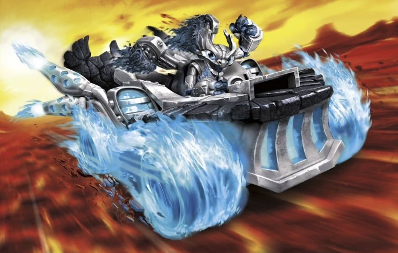 Skylanders Superchargers Vehicle Dark Hot Streak NFC Card FREE SHIPPING