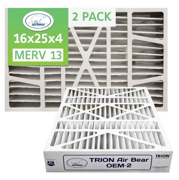 Trion 272649-13-205 - (2 Pack) 16" x 25" x 4.3" Honeywell Replacement, MERV 13
