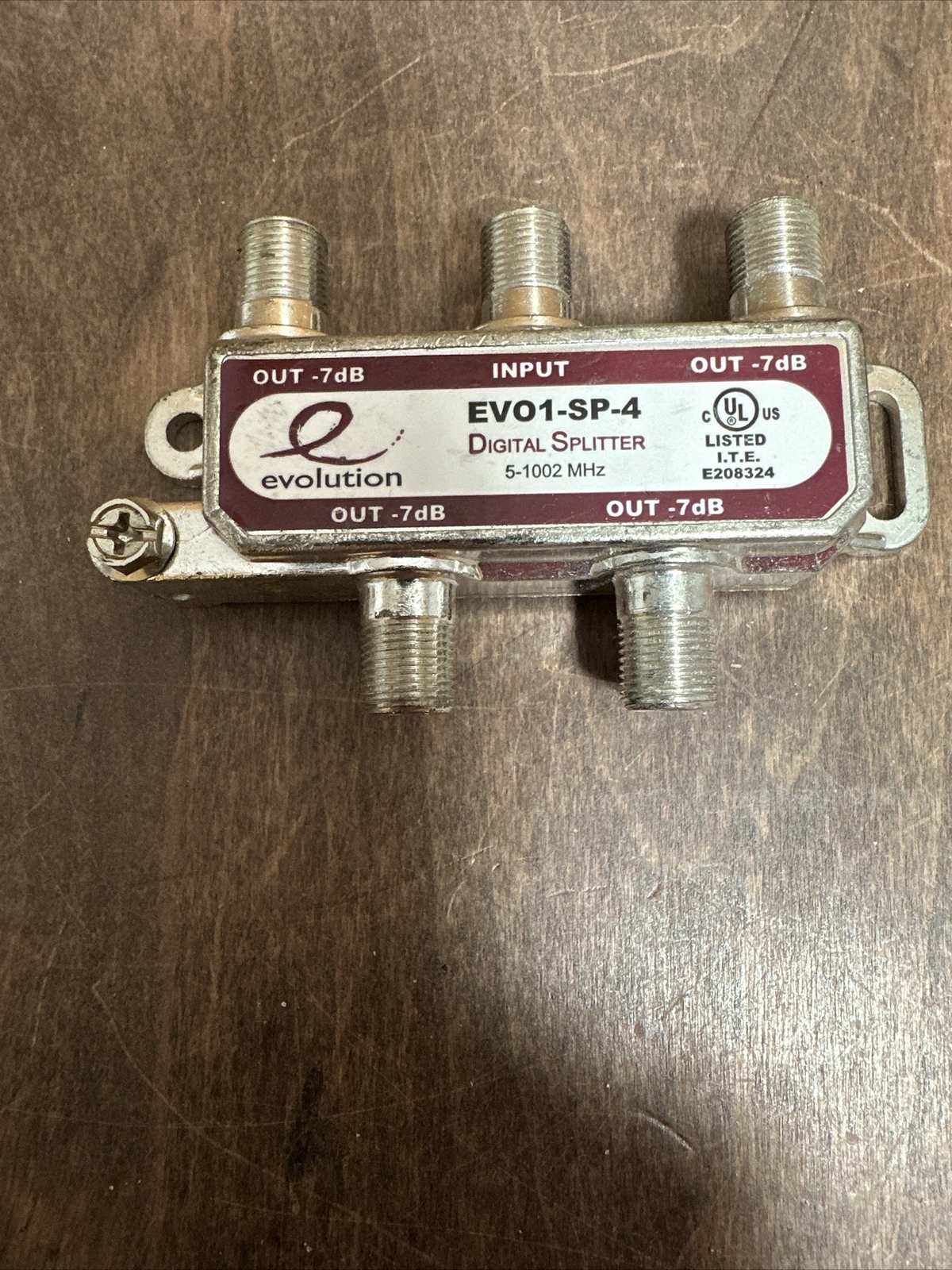 Evolution, EVO1-SP-4, Coax Splitter