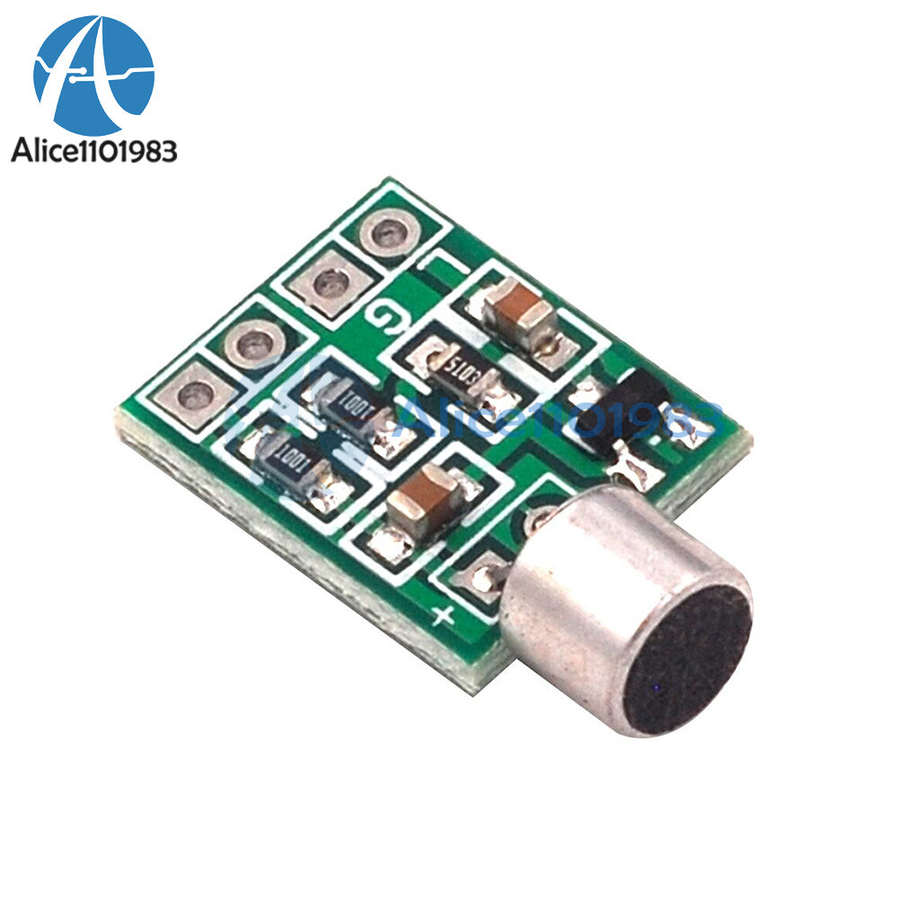 5pcs Mini Microphone Audio Amplifier Module Speaker Circuit Board DC 2.5V-9V
