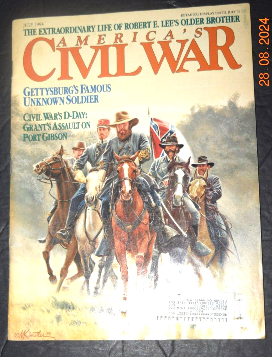 VTG AMERICA'S CIVIL WAR: "GB FAMOUS UNKNOWN SOLDIER" July 1994, 82 Pages, PreOwn