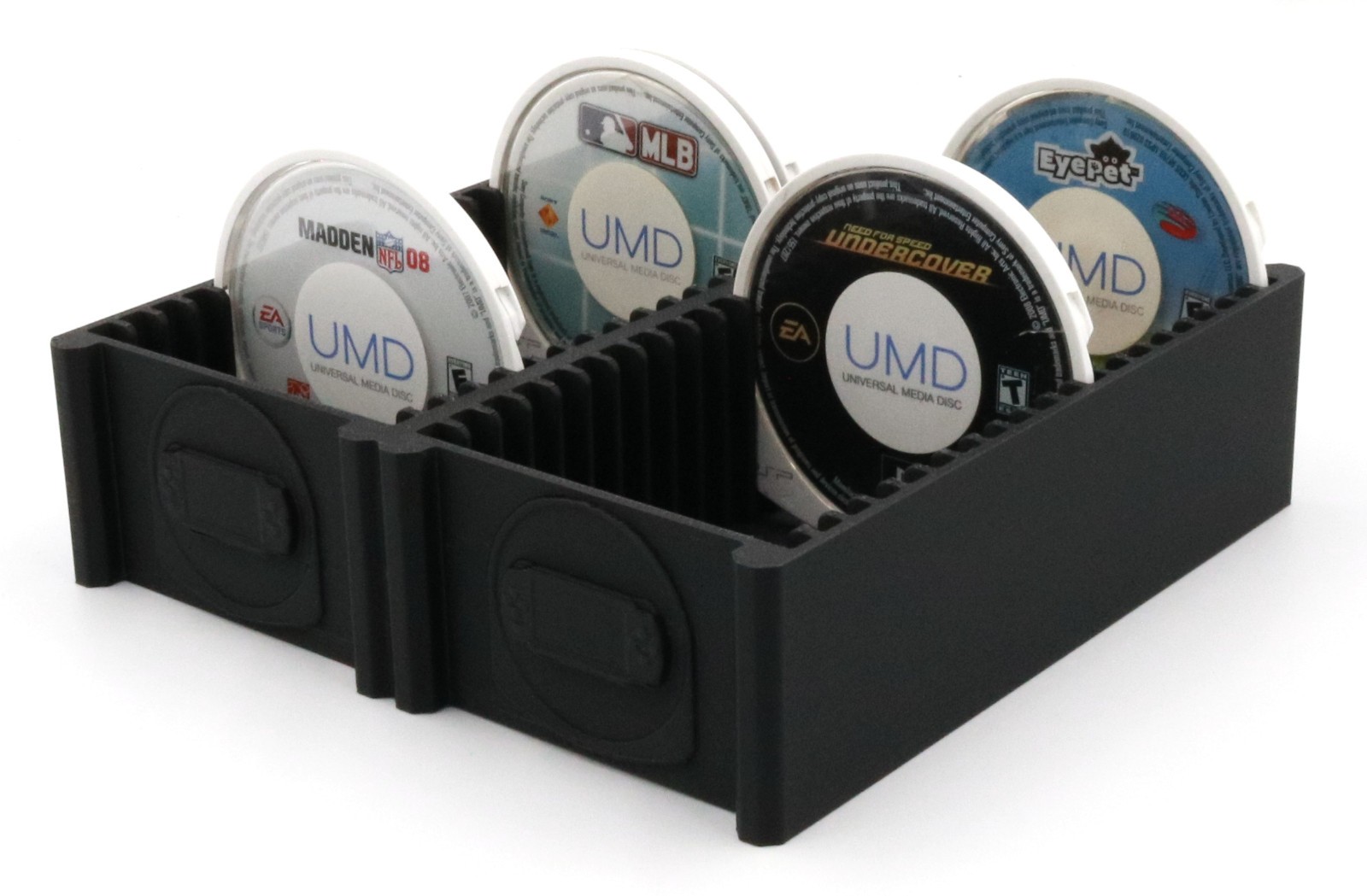 Sony PSP 1000, 2000, 3000 Compatible Game Tray Holder - Holds 40 UMDs
