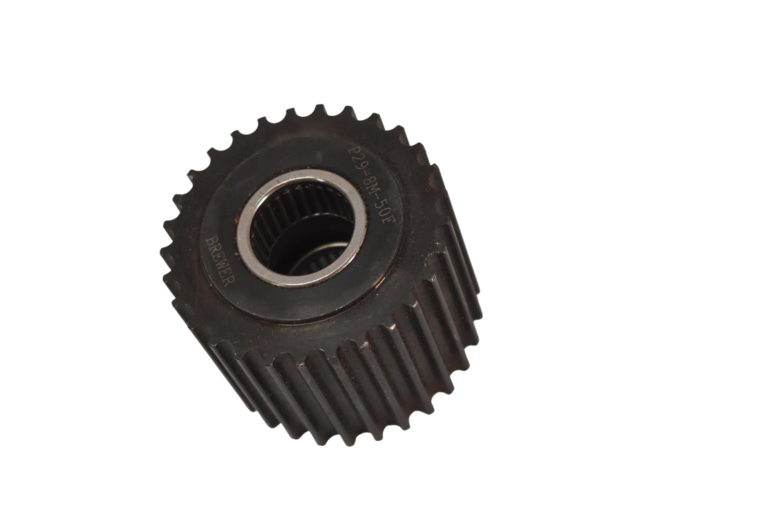 Reject P29-8M-50F Timing Belt Pulley Brewer Black Metal Used Industrial