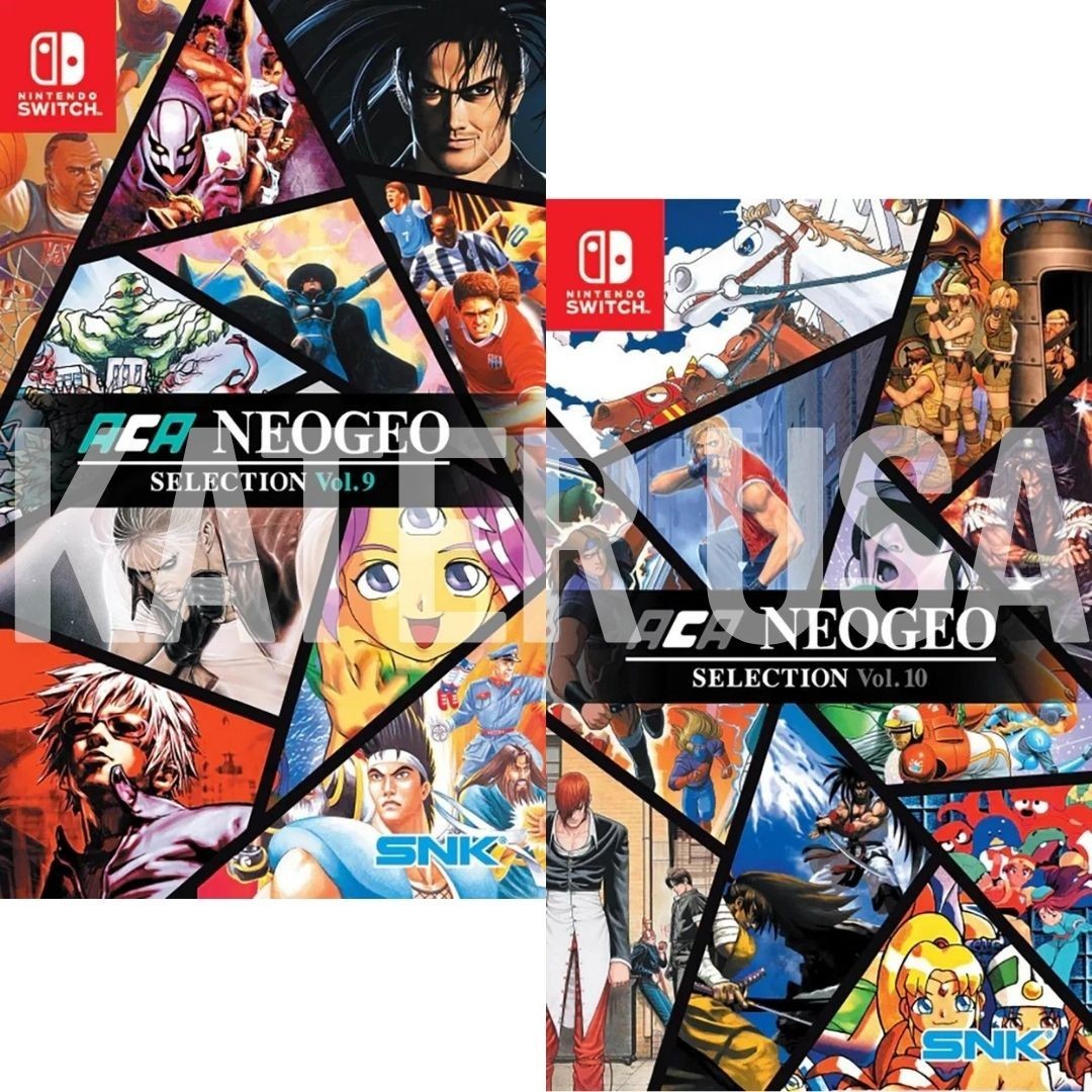 ACA NEOGEO Selection Vol. 9 + Vol. 10 Switch New Game Bundle Special (Misc)