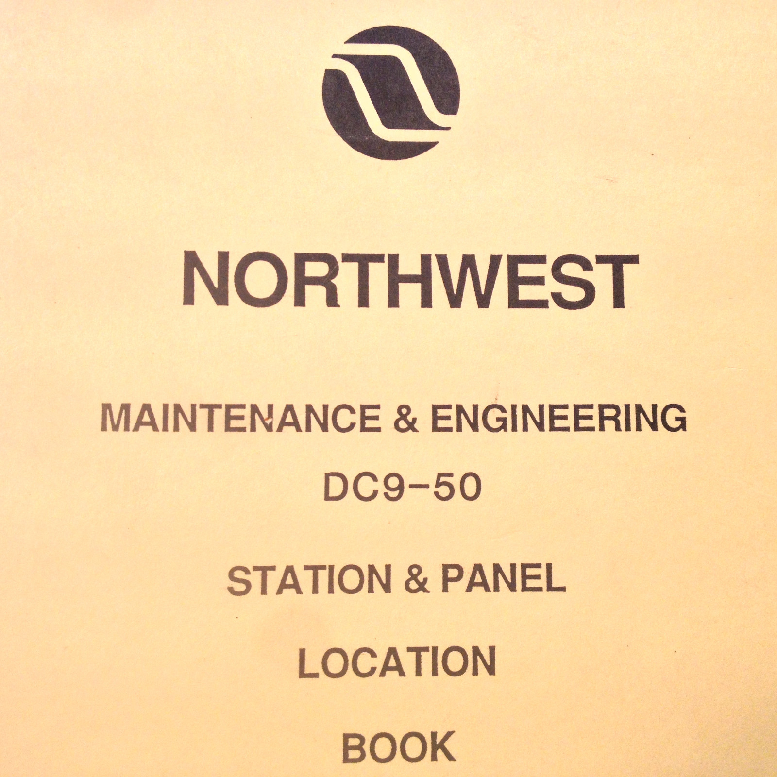 DC9-50 Maintenance & Engineering Station & Panel Location Handbook