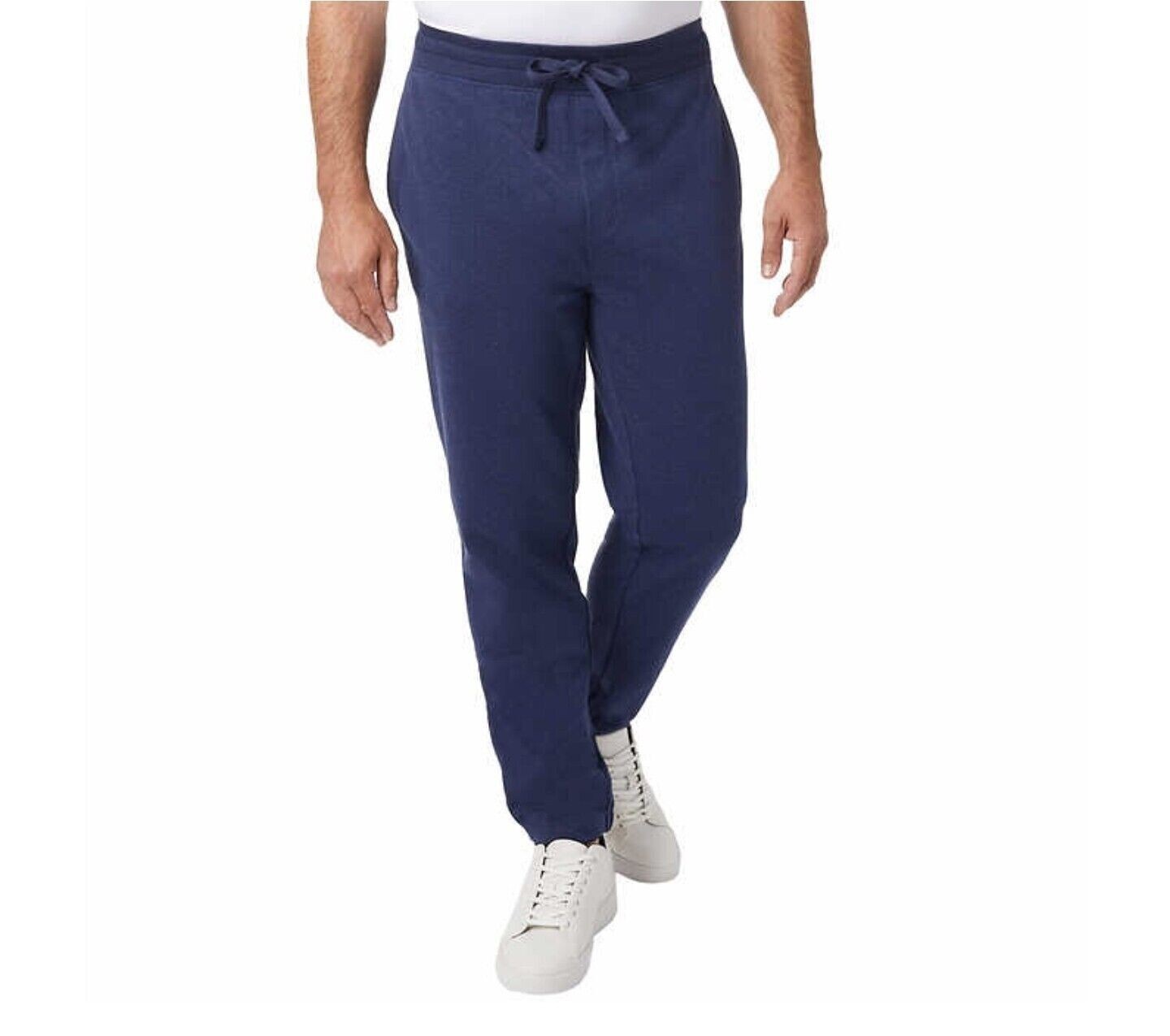 NEW 32 Degrees Heat Men's Terry Jogger Sweatpants Pockets, Blue Heather, XL