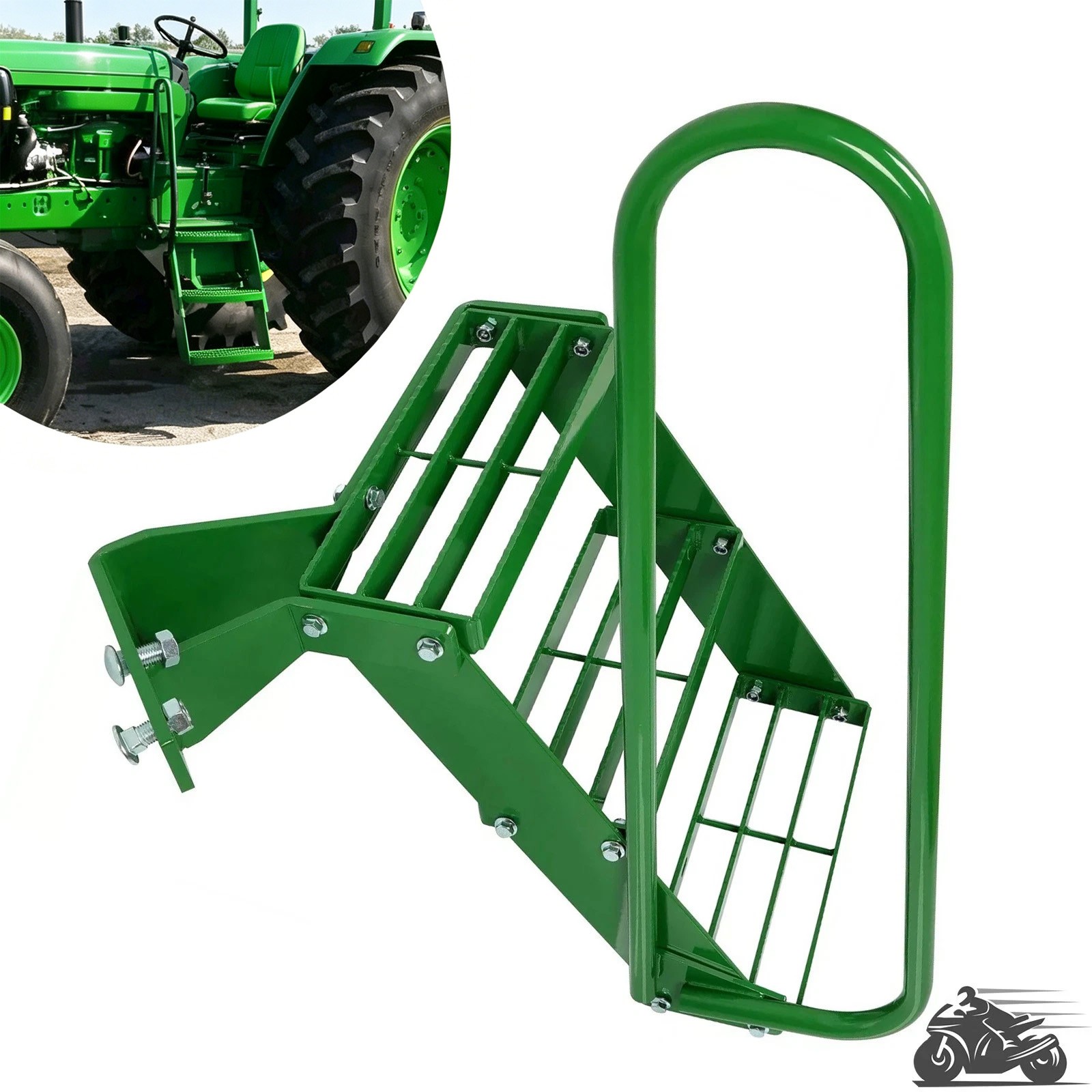 Tractor Stair Hand Step For John Deere 4050 4030 4450 4455 4240 W/LH Handrail