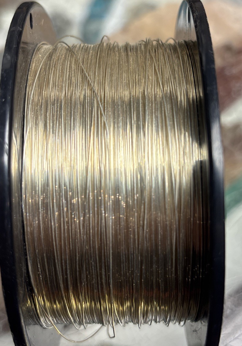 925 Sterling Silver Wire | Round | Dead Soft | 26 Guage | 30 Feet