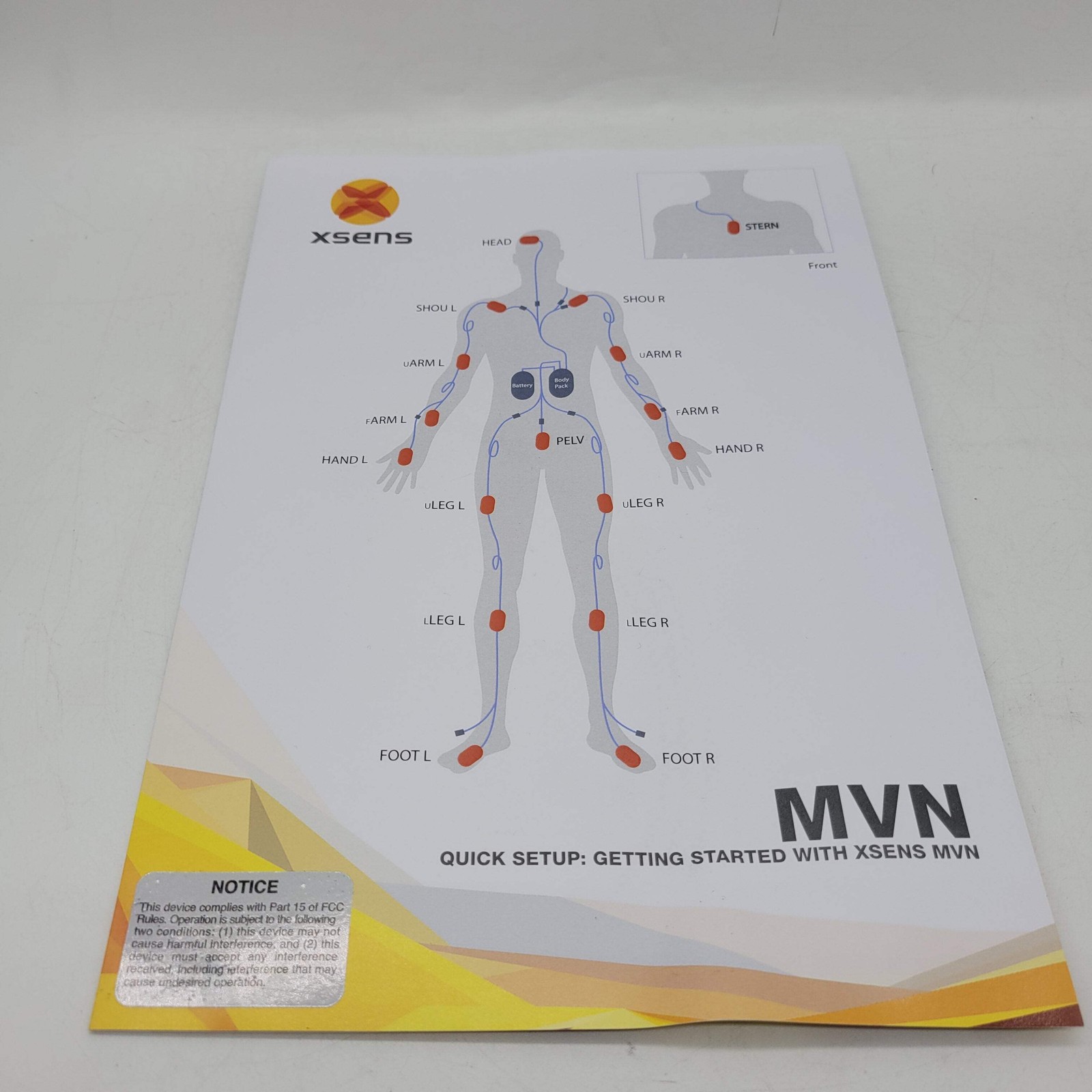 Xsens MVN Awinda Motion Capture System Complete Kit Read