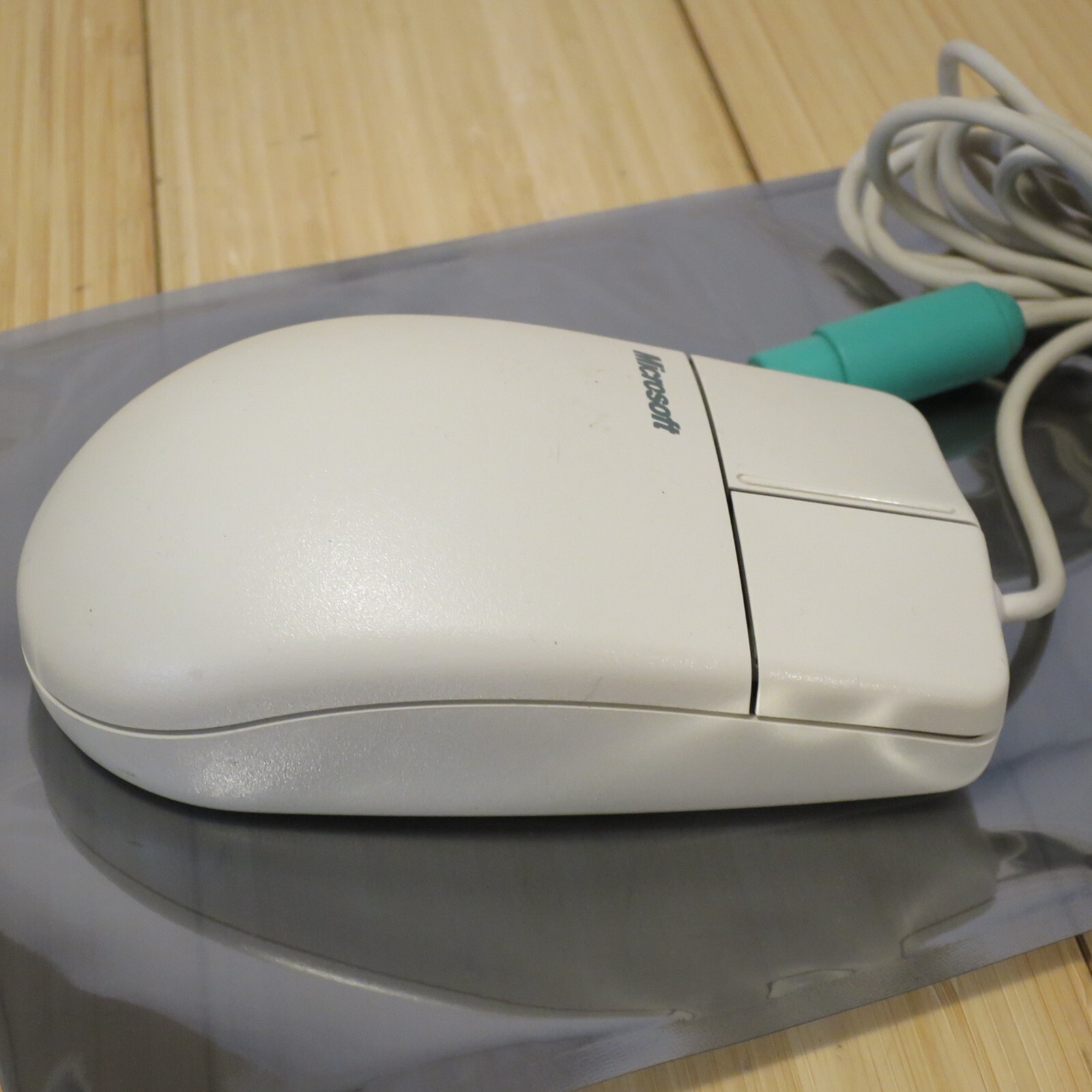 2 Button Microsoft Mouse Port Compatible PS2 Mouse 2.1A PN X03-68761 - Tested 12
