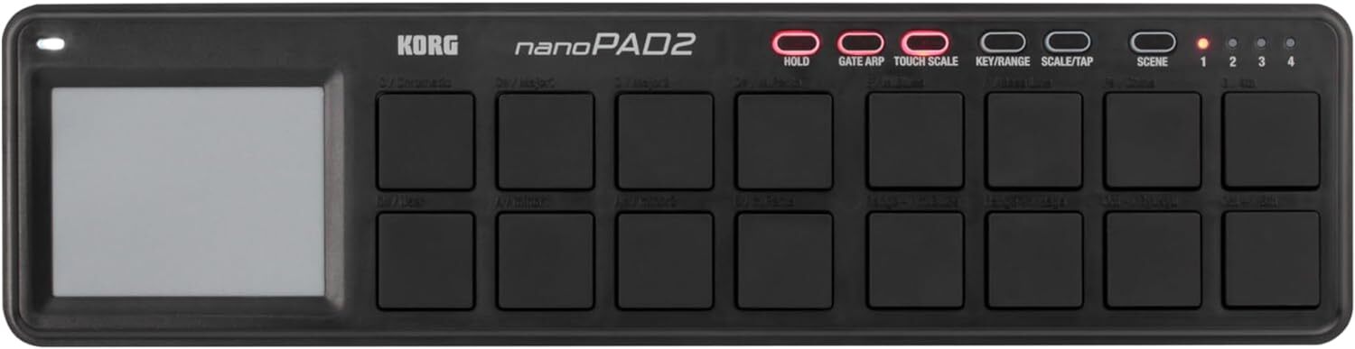 New KORG Classic USB MIDI Controller nanoPAD2 BK from Japan