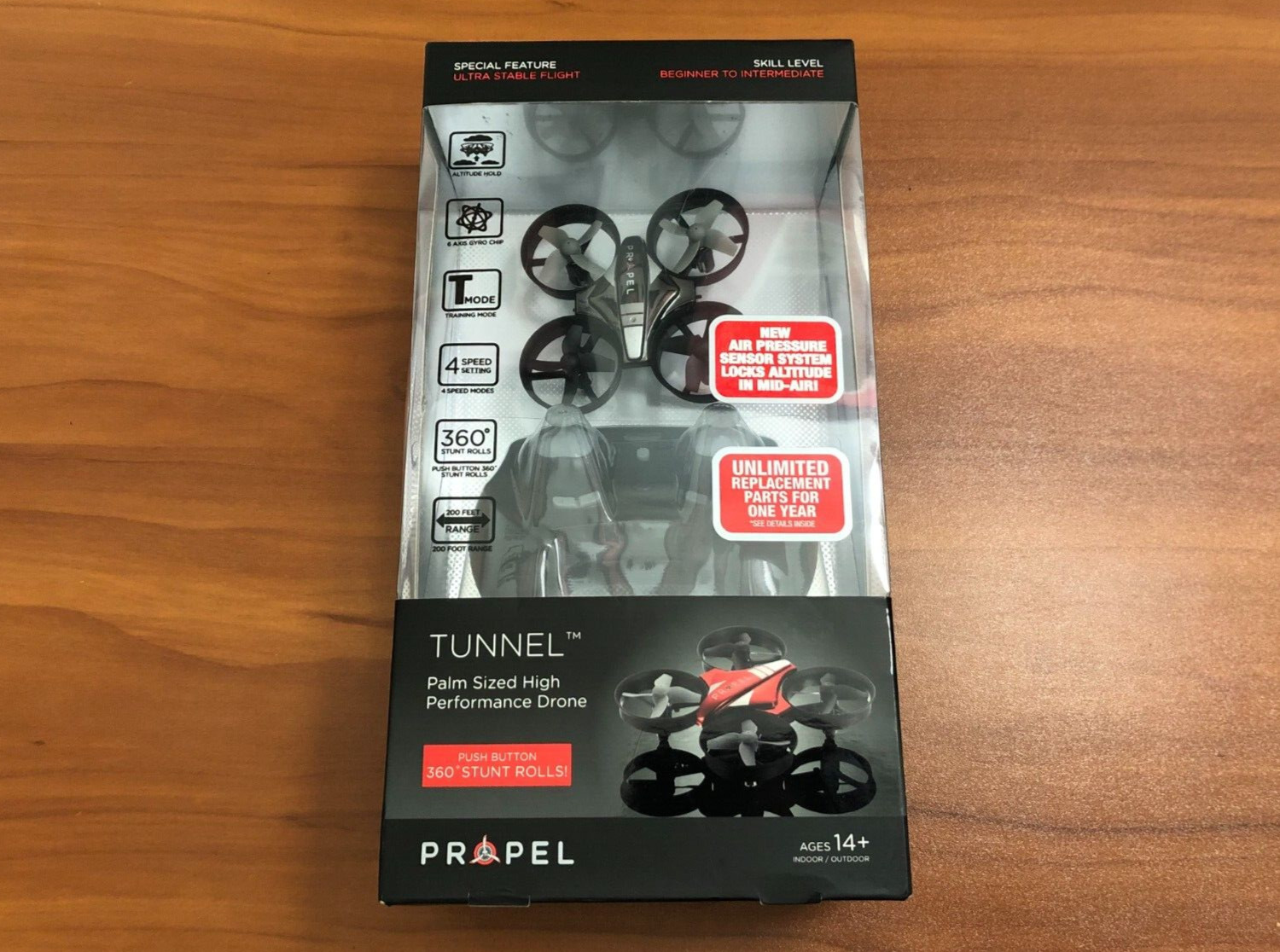 NEW PROPEL TUNNEL PALM SIZED HIGH PERFORMANCE DRONE ULTRA STABLE FLIGHT