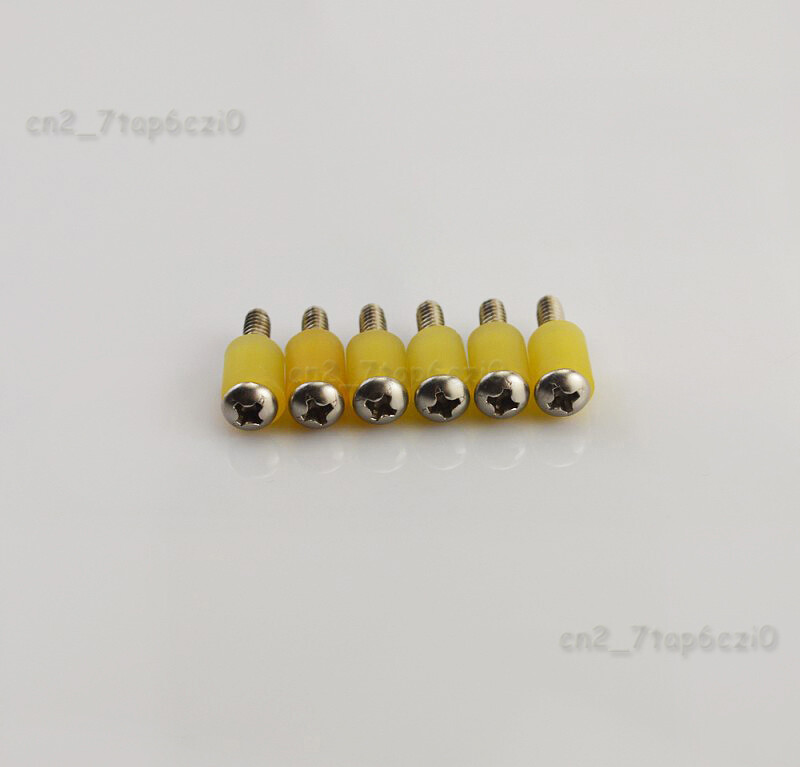 Guitar Pickups Screw Stainless Steel / Brass and Tubing for St/TL Mushroom Head