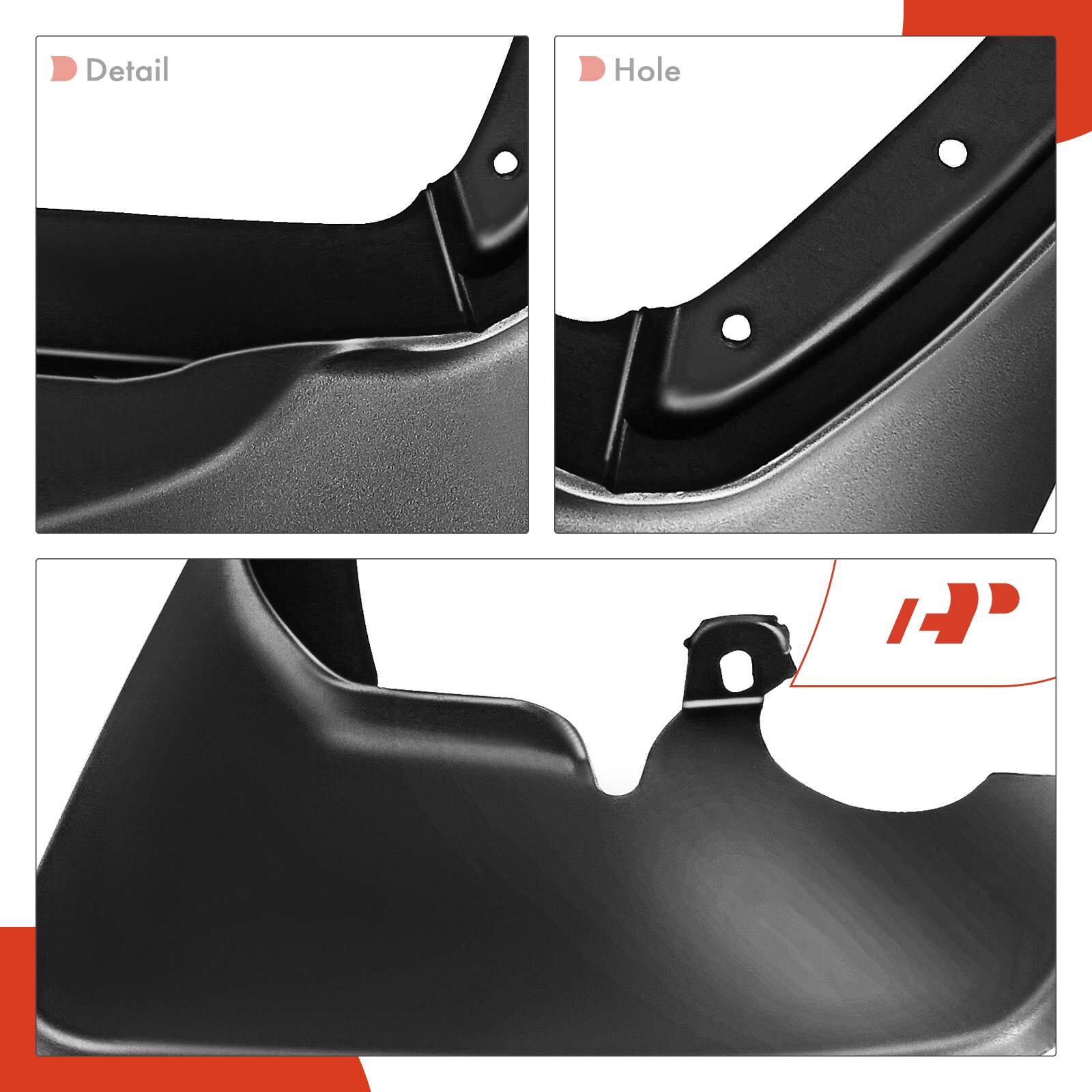 Front & Rear Splash Guards Mud Flaps Mudguards for Ford Explorer 2019 2020-2023