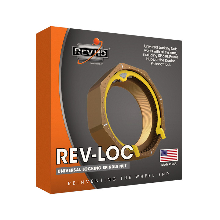 RL-T04 Rev HD Rev Loc Universal Locking Spindle Nut for TP Trailer Axle