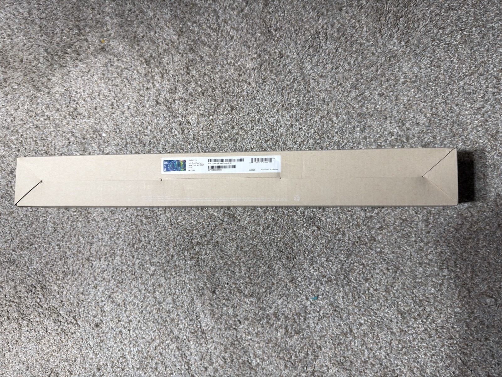 Ubiquiti 1U Rack Mount OCD Panel Vented UACC-RACK-PANEL-VENTED-1U