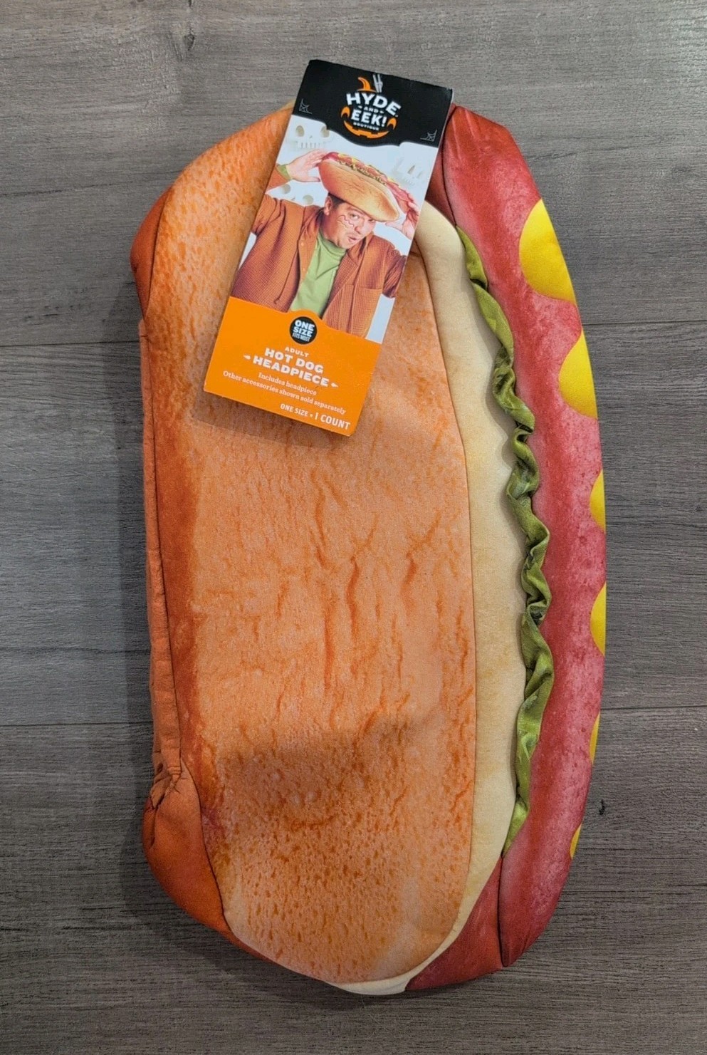 Hyde & Eek! Boutique adult hot dog costume Headpiece B001