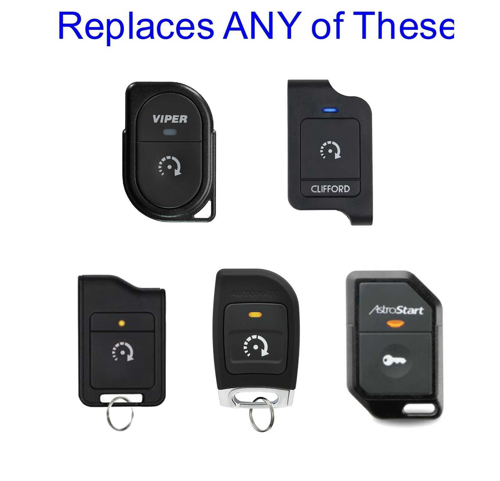Automate 7616A Directed Electronics 1-Way 1 Button Remote for DS4/DS4+