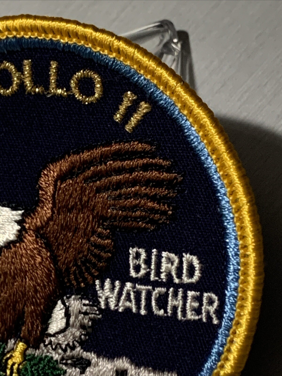 Apollo 11 Bird Watcher Patch Lion Brothers-Original Lion Brothers Patch