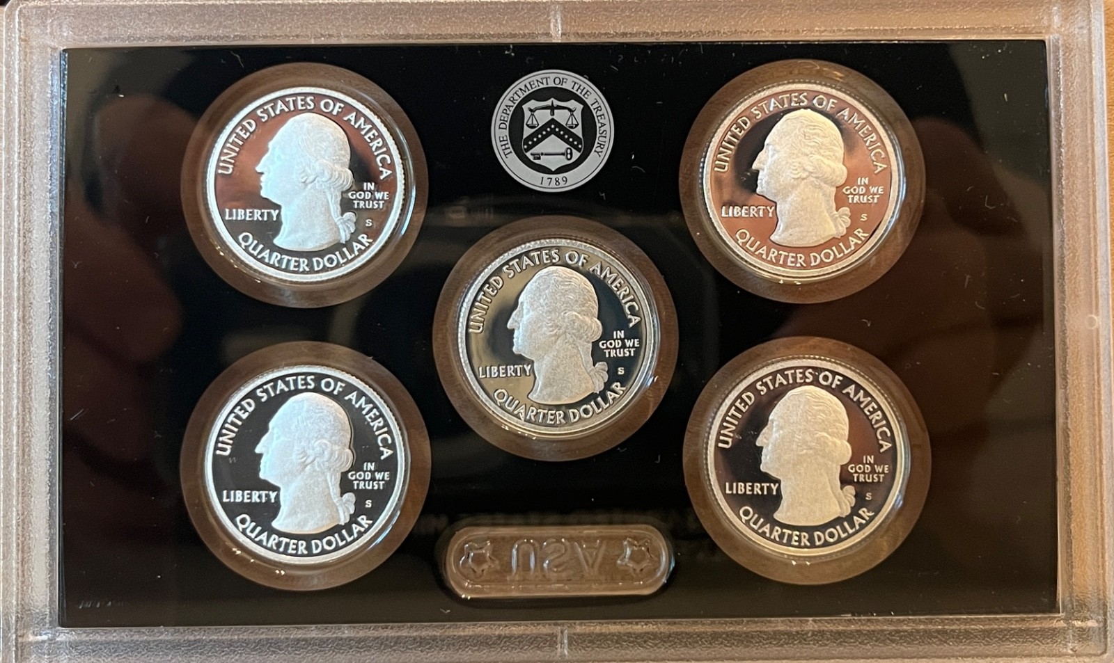2013 US Mint Silver Proof Set $1 Proof Silver San Francisco COA
