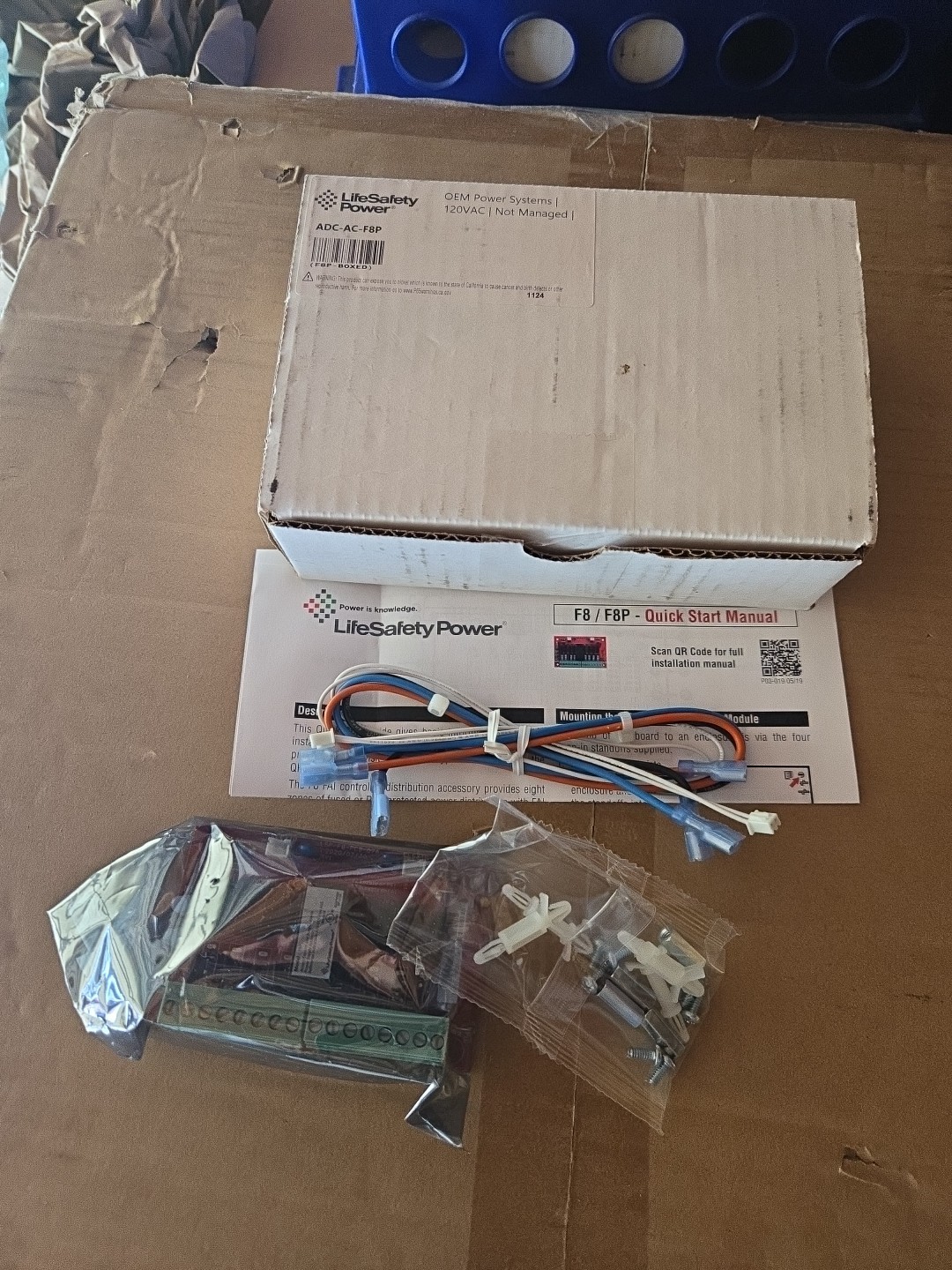 ALARM.COM Auxiliary Output Board F8 F8P Life Safety Power ADC-AC-F8P New