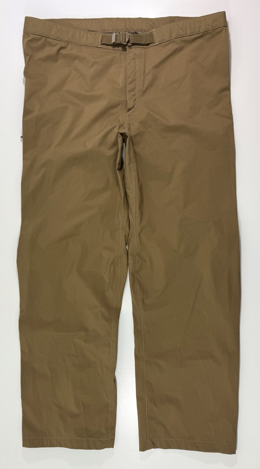 Beyond Clothing A6 Rain Pants Gore-Tex Sz Large Gorpcore Hunting Military Brown