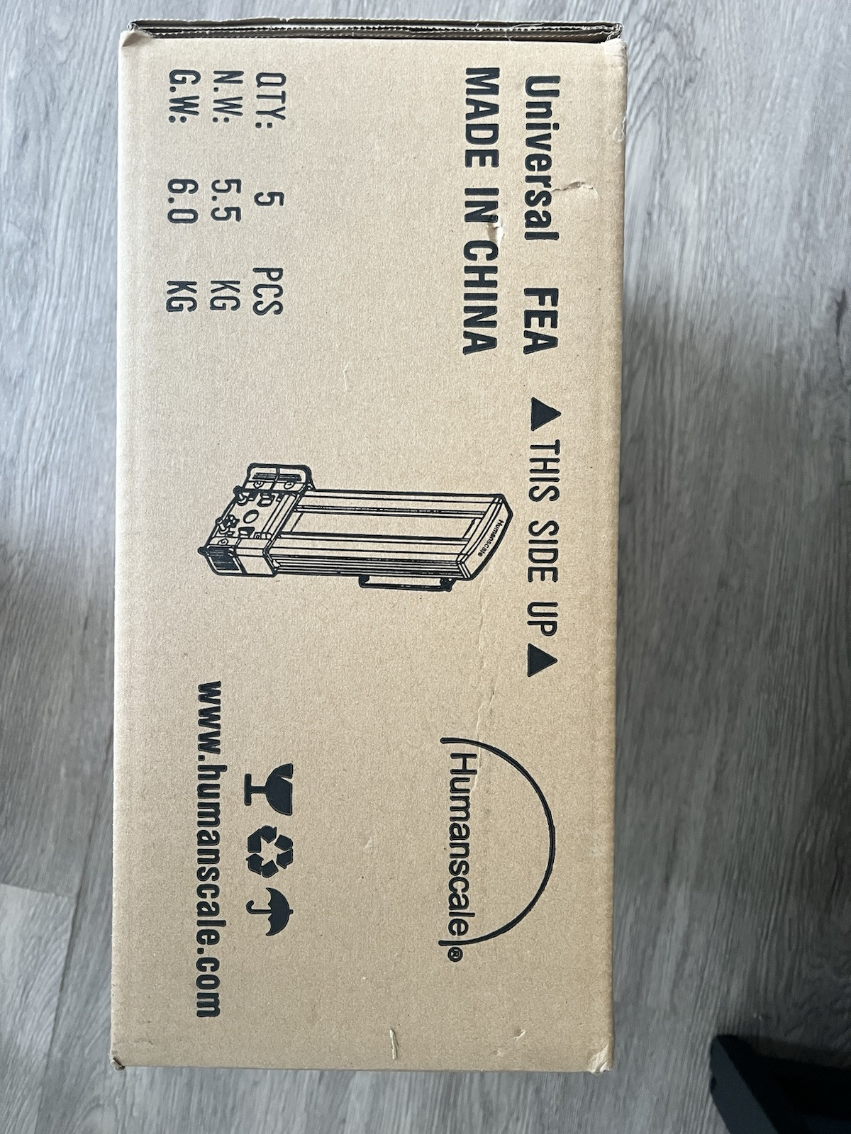 New HUMANSCALE UFEA Universal Front End Adjuster- Open Box