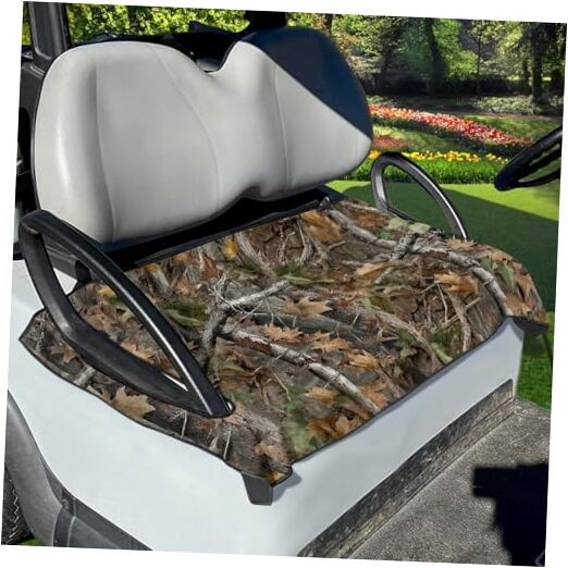 Golf Cart Seat Covers, Golf Cart Seat Blanket Towel, Travel Forest Hunting Camo