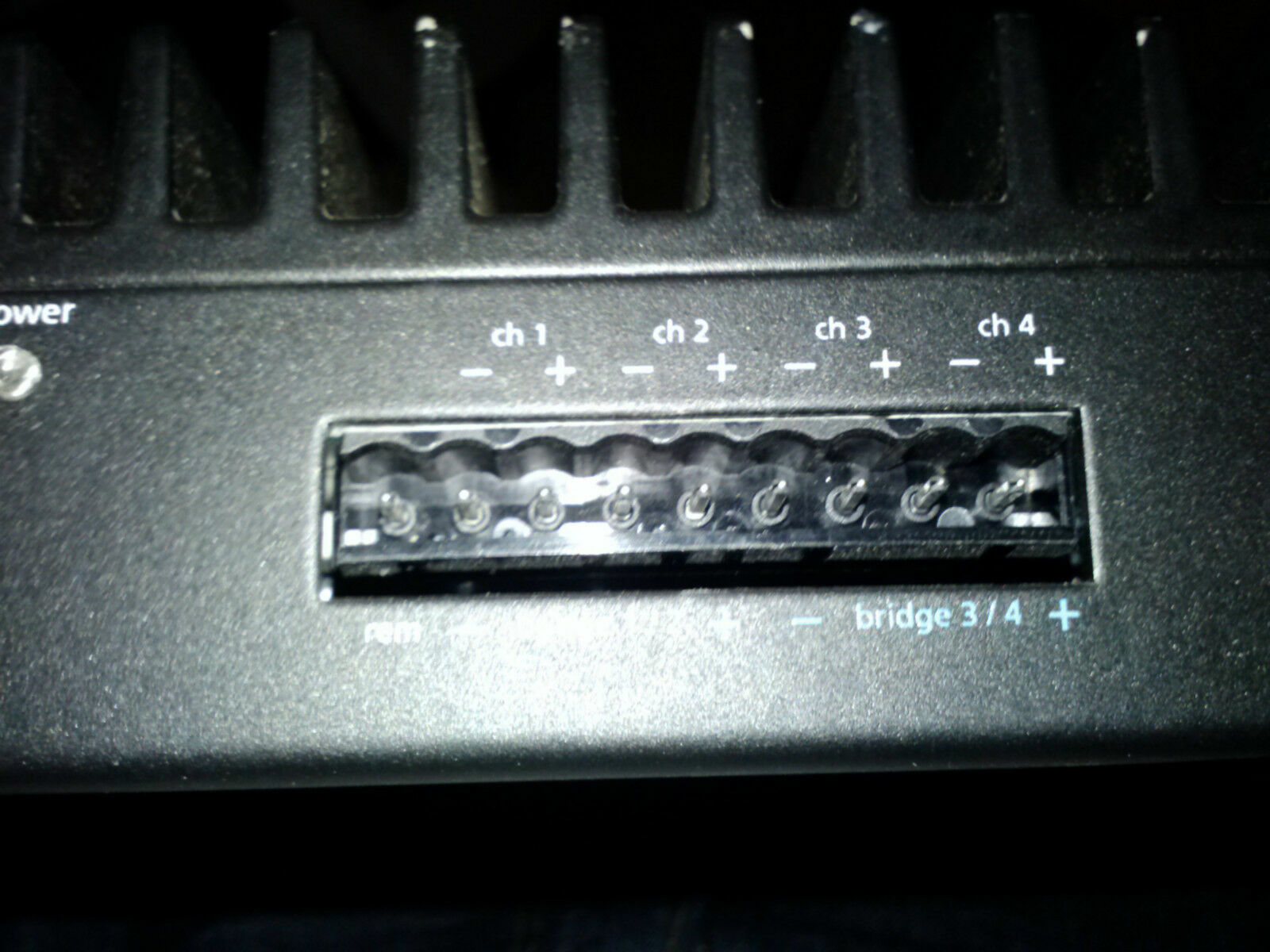 4-Pin Power Plug HELIX Amp Equalizer Line Driver Amplifier