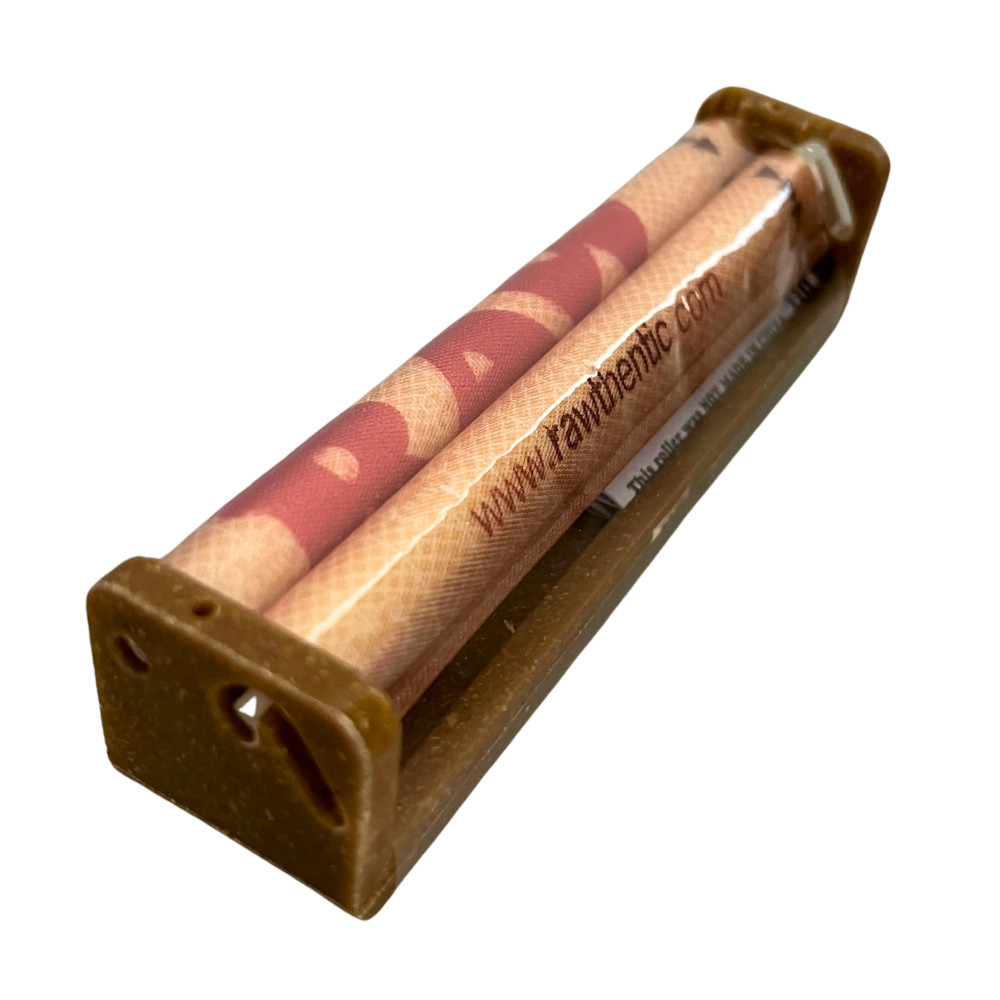 RAW 110mm King Size Hemp Plastic Cigarette Rolling Machine Manual Roller New