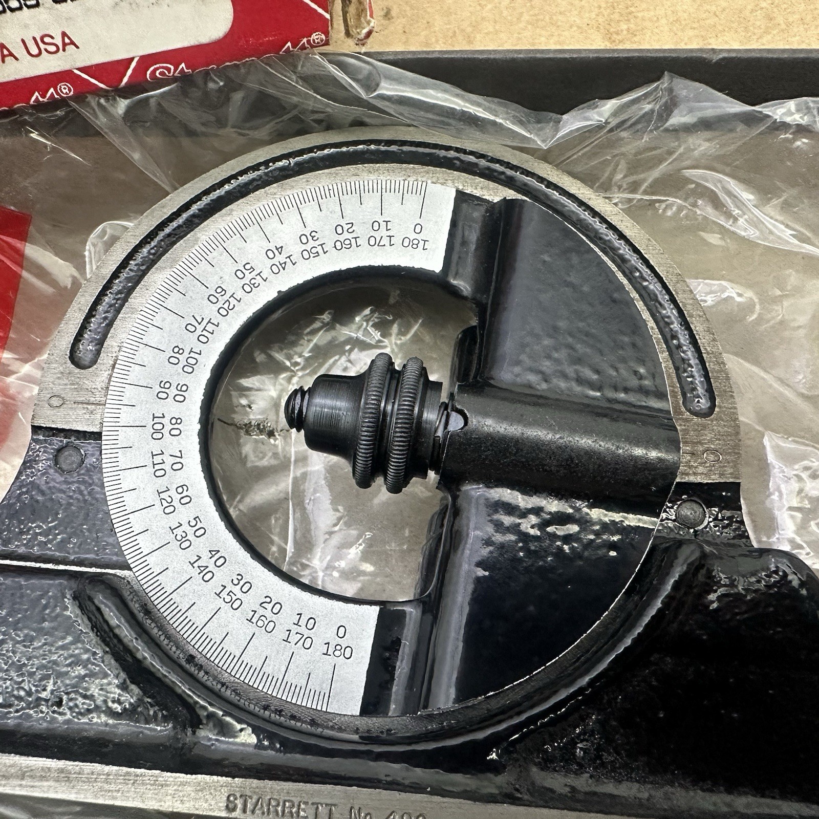 Starrett CPR-1224S Protractor Head for Combination Squares & Protractors