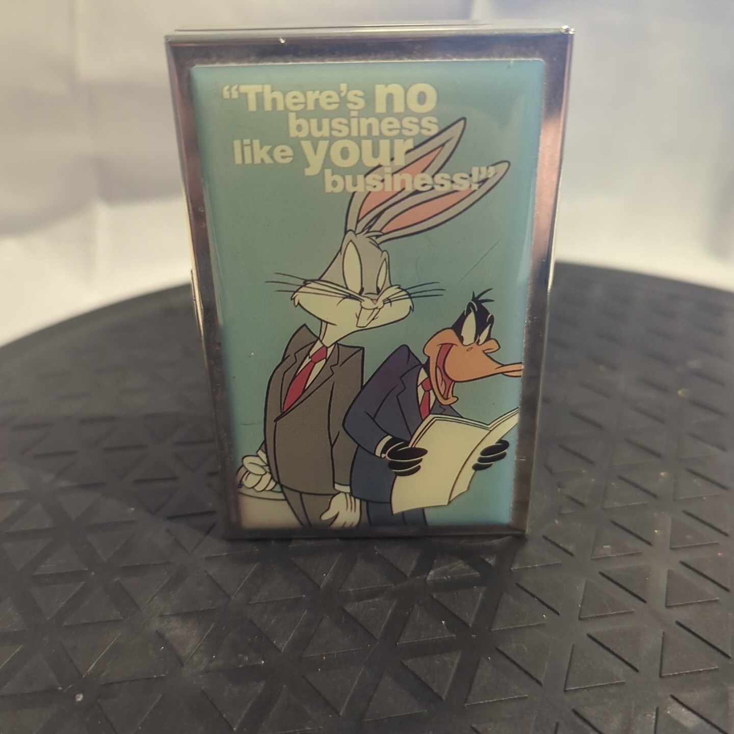 Looney Toons There Is No Business Like Your Business Pocket Card Calculator Vtg