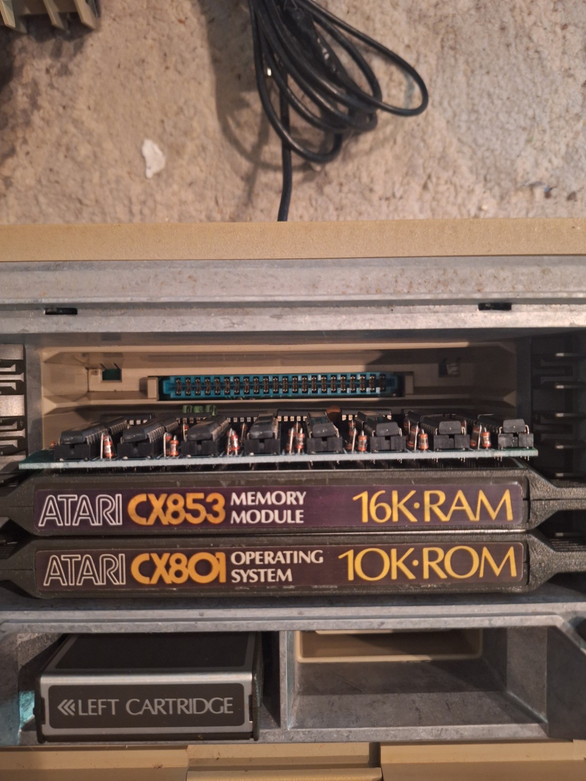 Atari 800 Vintage Home Computer Tested And Works With Power Supply
