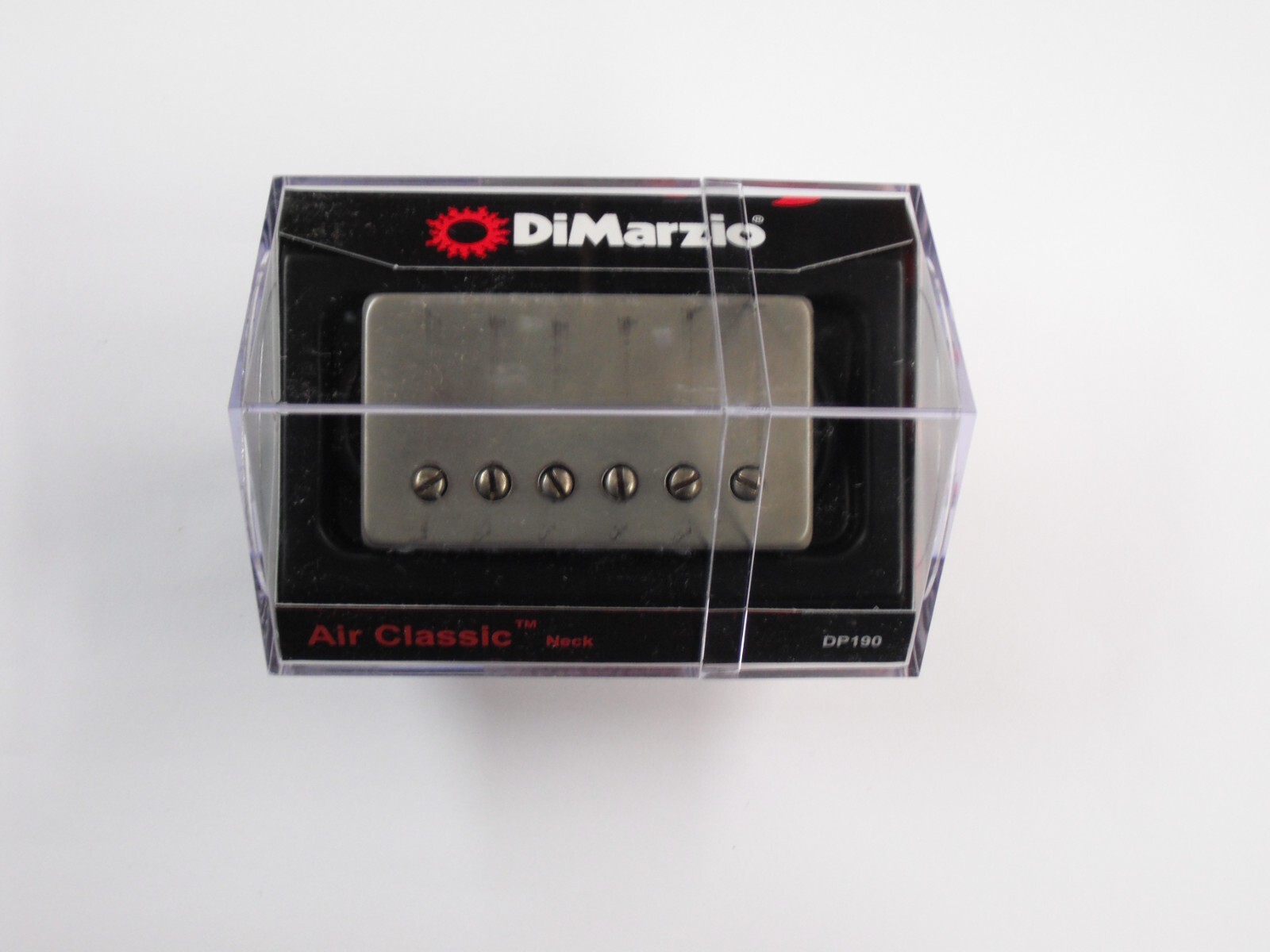 DiMarzio REGULAR SPACED Air Classic Neck Humbucker W/Aged Nickel Cover DP 190