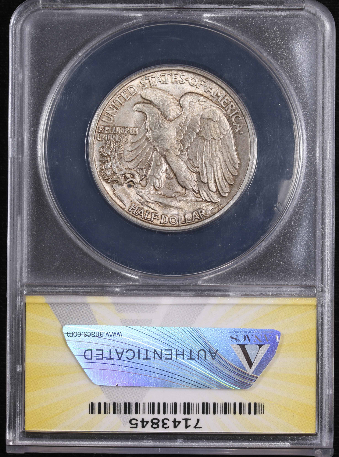 1942 ANACS MS64 Walking Liberty Half Dollar