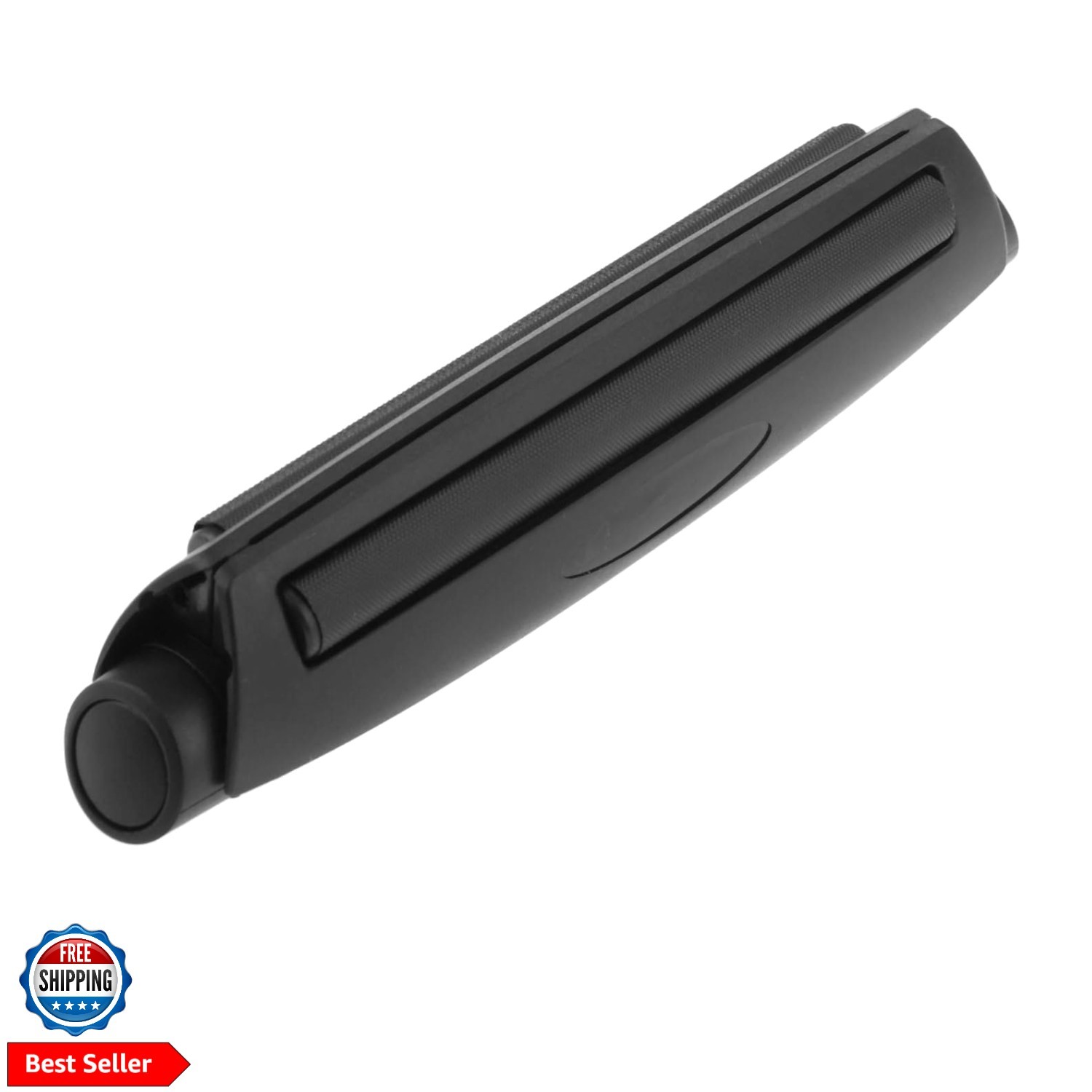 Black Manual Tobacco Roller Maker for 110mm/4.33inch Rolling Papers Plastic T...