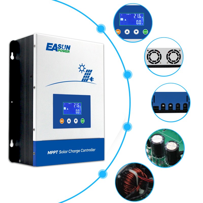 80Amp MPPT Solar Charge Controller Solar Panel regulator for 12V 24V 36V 48V