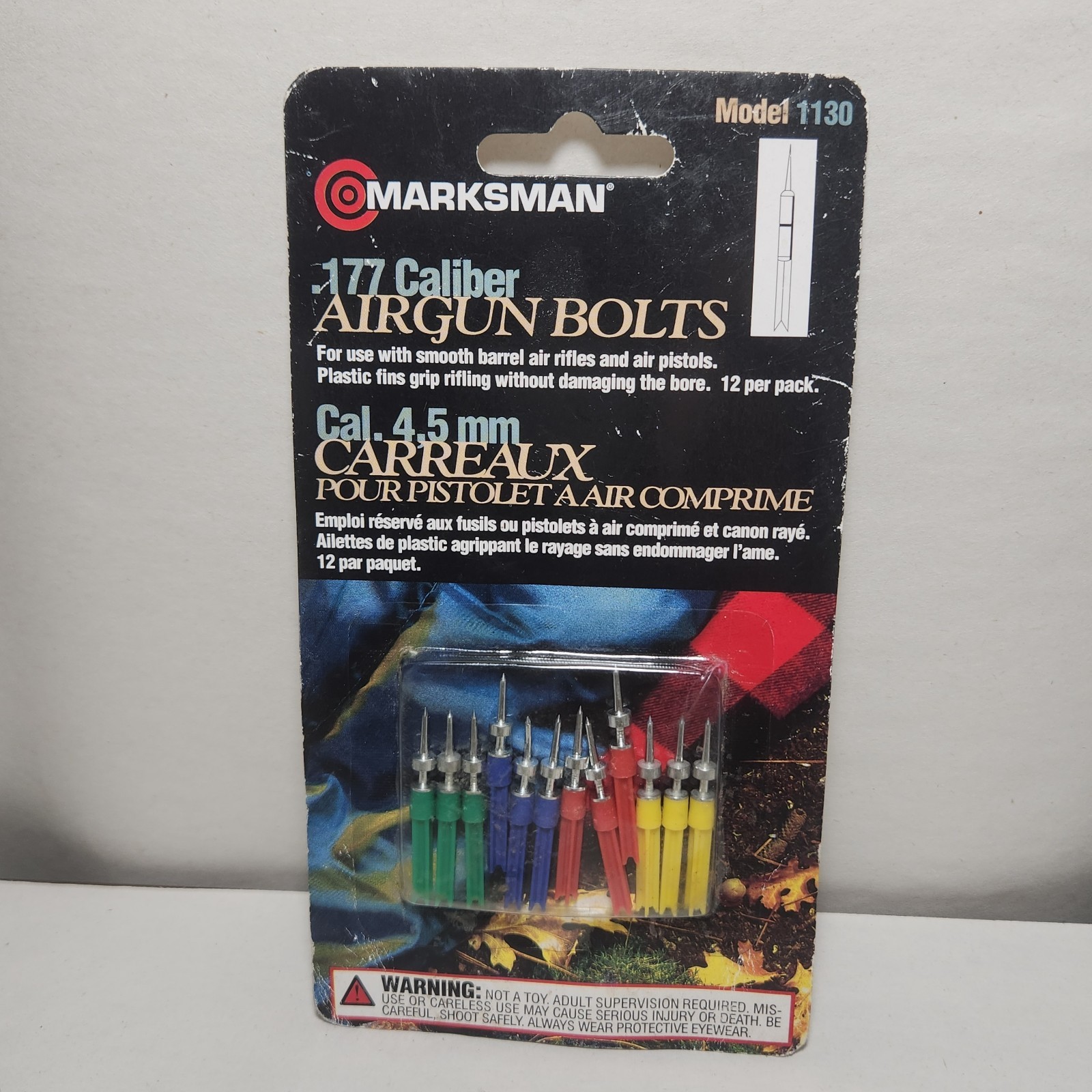 Marksman .177 Caliber Model 1130 12 Pack Airgun Bolts