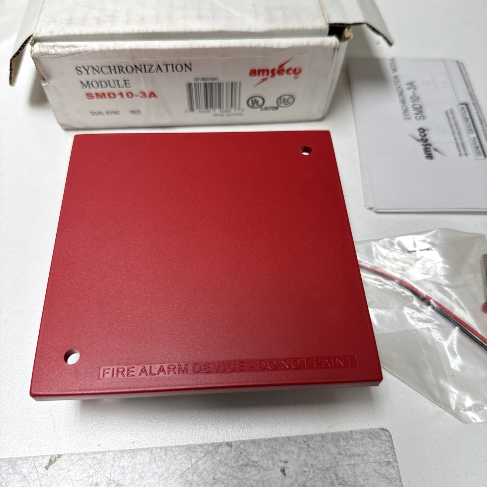 ⭐️ Amseco Potter SMD10-3A Fire Alarm Synchronization Module - NEW