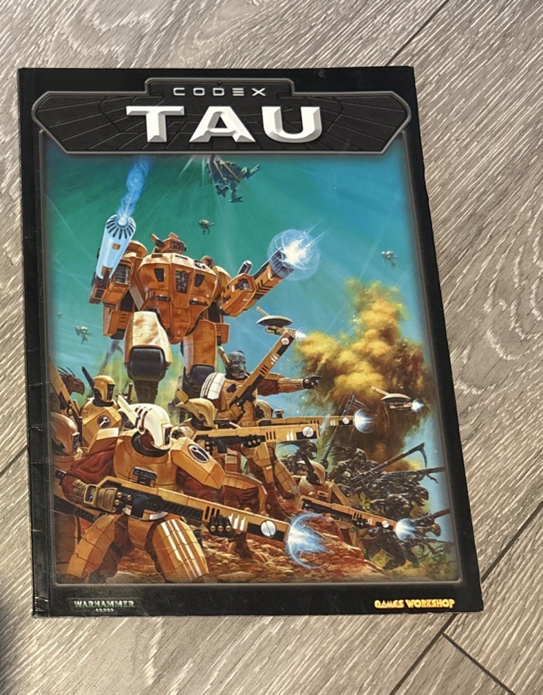 Warhammer 40k Codex Tau  - 2001 3rd Edition Very Good Condition