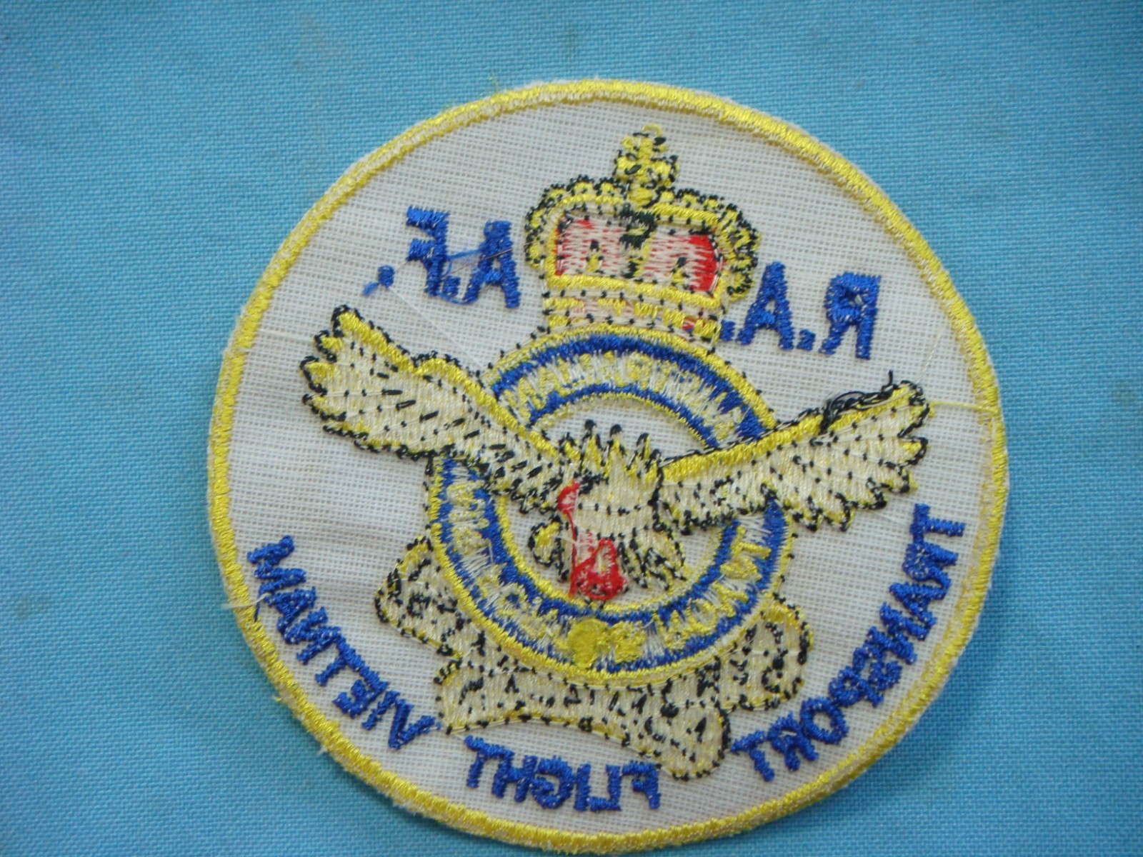 VIETNAM WAR PATCH ROYAL AUSTRALIAN AIR FORCE TRANSPORT FLIGHT