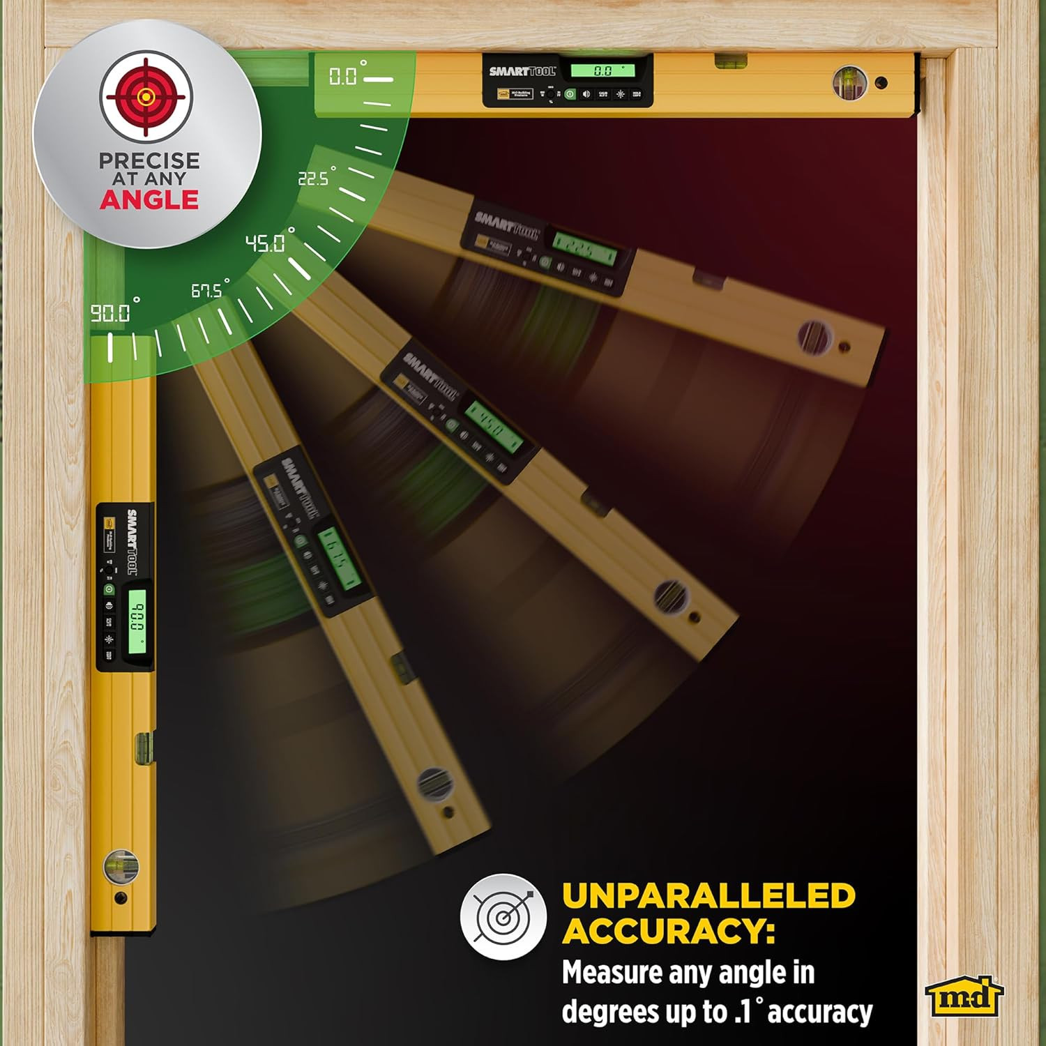 Gen3 SMARTTOOL® 47.25" Digital Level with Case - Accurate Precision Tool