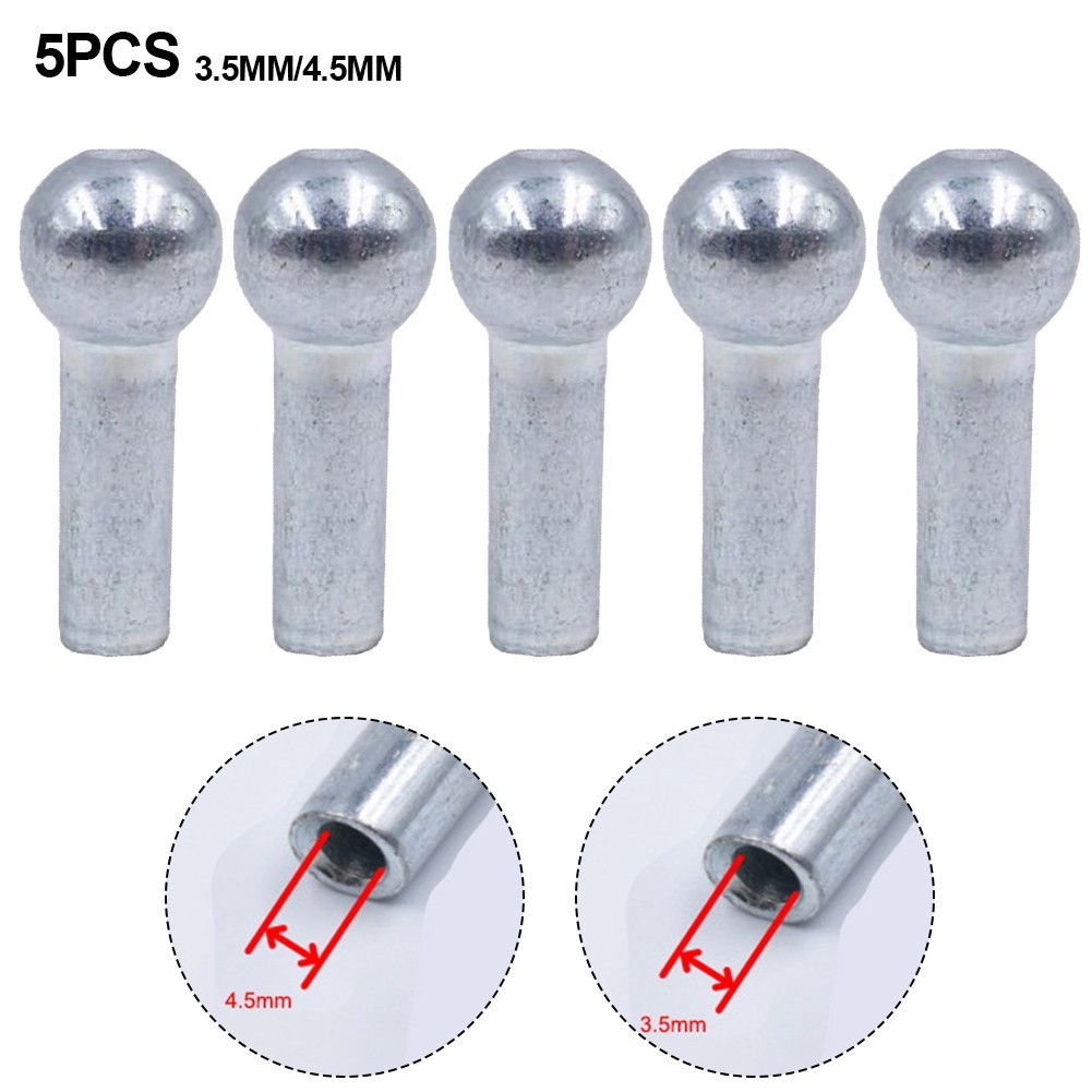 Sturdy Cable Ball Terminals for 5mm/6mm Diameter Fitness Equipment Cables